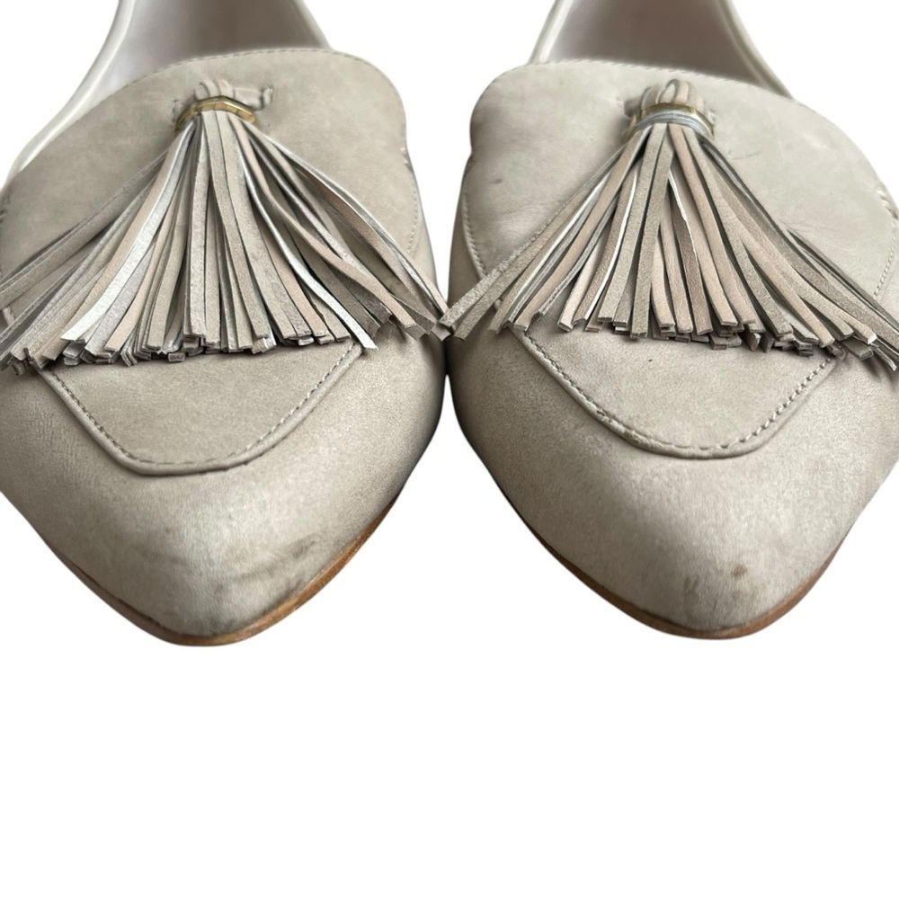 Louise et Cie Abriana Tassel Loafers Flat Shoes Women’s Size 8 Suede Comfortable - Picture 3 of 9